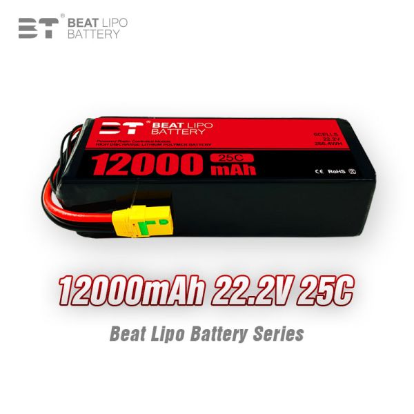 Beat lipo Battery Series 12000mah 6S 25C