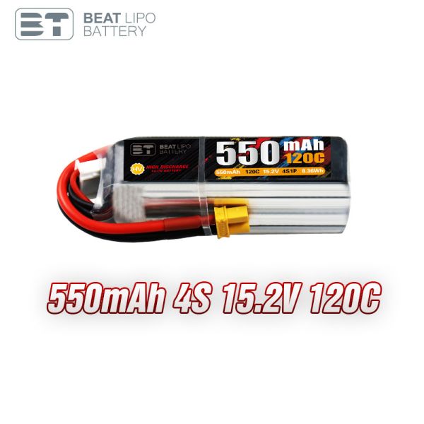 FPV Professional batteries 550mah 4S 15.2V 120C